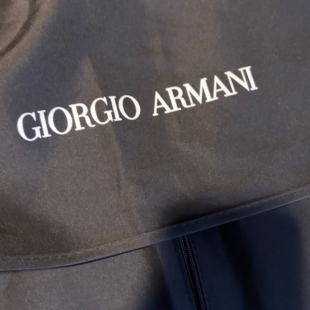 Giorgio Armani Black Velvet Dress - Picture 12 of 13